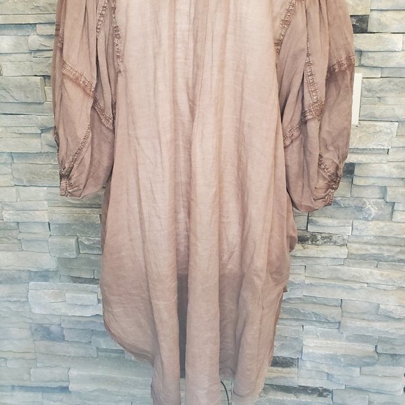 Free People Something Sweet Cotton Tunic Top - Picture 6 of 7